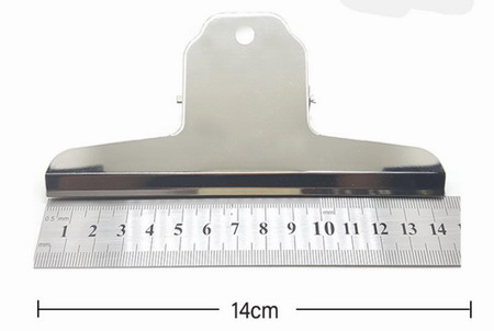 large bulldog clips, metal hinge clips