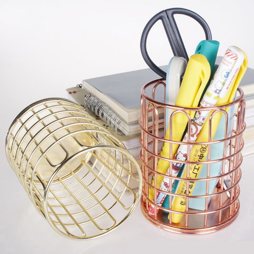 wire pencil holder, wire pen hold cups
